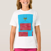 Bouwkraan Hefbakstenen muur T-shirt (Voorkant)