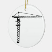 Bouwkraan Keramisch Ornament (Links)