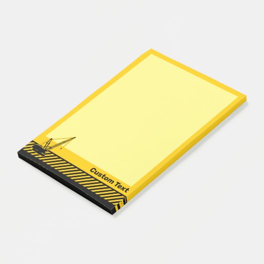 Bouwkraan Post-it® Notes (Schuin)