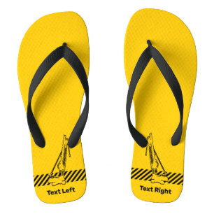 Bouwkraan Teenslippers