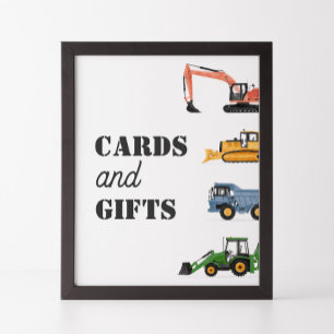 Bouwkundig Voertuig Verjaardagskaarten en Cadeaus  Poster