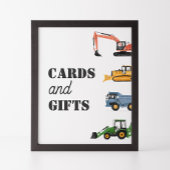 Bouwkundig Voertuig Verjaardagskaarten en Cadeaus Poster