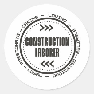 Bouwlaboratorium Ronde Sticker