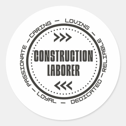 Bouwlaboratorium Ronde Sticker (Voorkant)