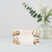 Bouwluier Raffle Informatiekaartje (Staand voorkant)