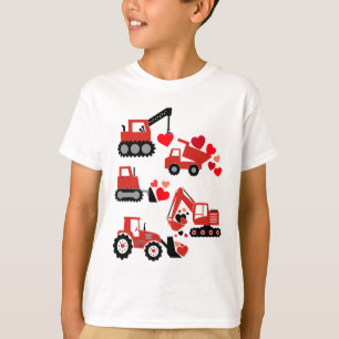 Bouwmachine Ik Graaf Je Grappig Kind Jongen Peuter T-shirt