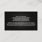 Bouwmachine | Stadsprofiel van onroerend goed Visitekaartje (Achterkant)