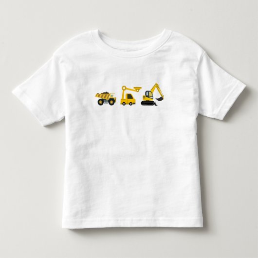Bouwmachines – Kipper Kinder Shirts (Voorkant)