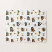 Bouwmachines legpuzzel (Horizontaal)