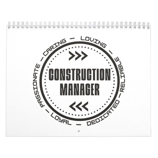 Bouwmanager Kalender (Hoes)