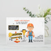 Bouwnijverheid in aanloop kaart (Staand voorkant)