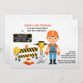 Bouwnijverheid in aanloop kaart (Voorkant / Achterkant)