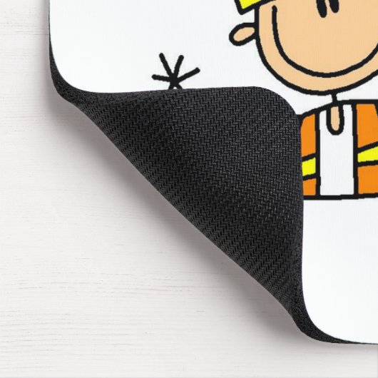 Bouwnijverheid in Mousepad Muismat (Hoek)