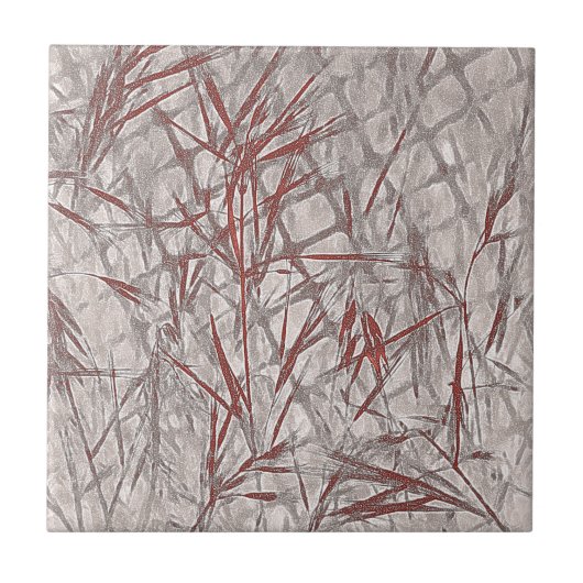 Bouwnijverheid in Rust en Gray Tegeltje (Voorkant)