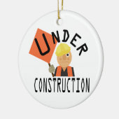 Bouwnijverheid Keramisch Ornament (Links)