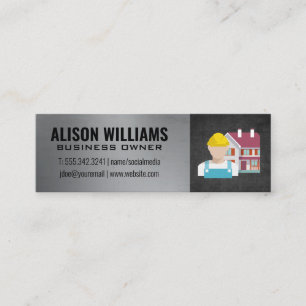 Bouwnijverheid Mini Visitekaartje