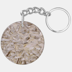 Bouwnijverheid OSB Plywood Style Sleutelhanger