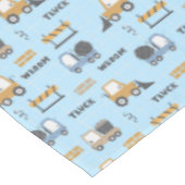 Bouwnijverheid Patroonblauw Tafelkleed (Gekanteld)