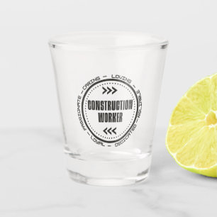 Bouwnijverheid Shot Glas