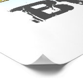 Bouwnijverheid van Giant Kind - Gele bulletzer Poster (Hoek)