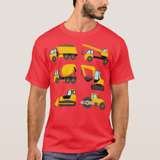 Bouwnijverheid Vrachtwagen Funny 2 T-shirt