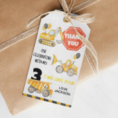 Bouwnijverheid Vragendag Partij Dank u Label Cadeaulabel