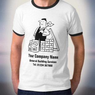 Bouwondernemings- en constructiediensten t-shirt