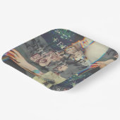 bouwpakket papieren bordje (Gebogen)