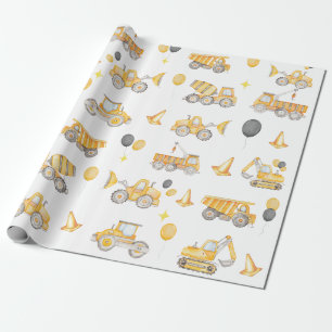 Bouwpapier voor verjaardagsverpakkingen cadeaupapier