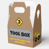 Bouwpartij Favor Box Bedankdoosjes (Geopend)