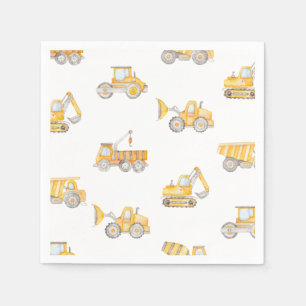 Bouwpartij Napkins Bouw van de zeedag Servet