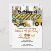 Bouwpartij, uitnodiging voor de bouw (Voorkant)