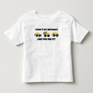 Bouwpartij verjaardagsfeestje kinder shirts