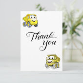 Bouwpasjeshuldedankkaart Bedankkaart (Staand voorkant)