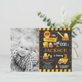 Bouwpastoo Feest Uitnodiging (Staand voorkant)