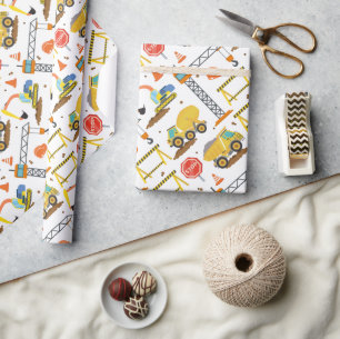 Bouwpatroon Verjaardag Cadeaupapier