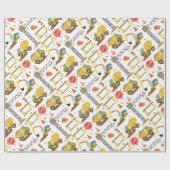 Bouwpatroon Verjaardag Cadeaupapier (Vlak)