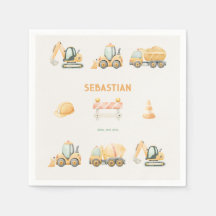 Bouwpersdump Truck Feestje Jongens Verjaardag