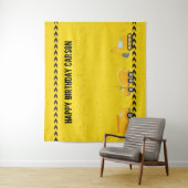 Bouwpersoonlijkheid Kinderverjaardagsfeestje Wandkleed (In situ)