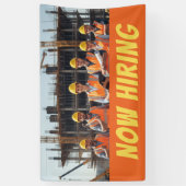 Bouwplaats NU HUREN Banner –  (Verticaal)