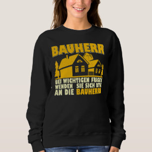 Bouwplaatsmanager aannemer bouw constructie gebouw trui