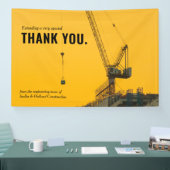 Bouwproject | Minimale dank Spandoek (Beurs)