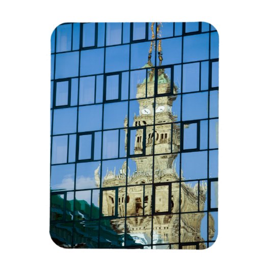 Bouwreflecties Magneet (Verticaal)