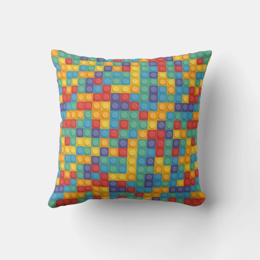 Bouwsteen Kinder Sierkussen (Achterkant)