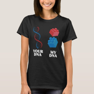 Bouwsteen Mijn DNA Master Builder Speelgoed Bricks T-shirt