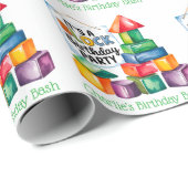 Bouwstenen bij de Birthday Bash Cadeaupapier (Rol Hoek)