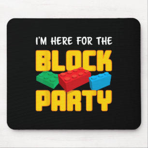 Bouwstenen Blok Party Pre-k Mannen Vrouwen Kinder Muismat