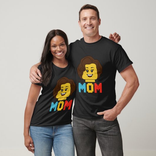 Bouwstenen blokken Moeder Master Builder Matching T-shirt (Unisex)