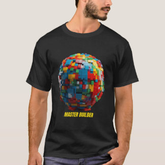 Bouwstenen bouwstenen bouwsteen Bouwer T-shirt