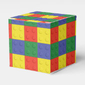 Bouwstenen en Bricks Party Favor Box Bedankdoosjes (Voorkant Zijde)